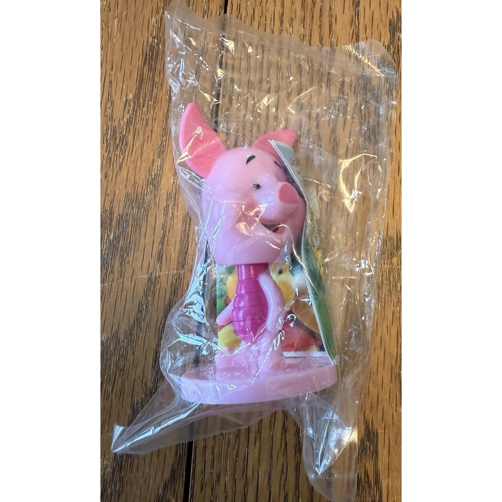Disney Winnie The Pooh Piglet Rumbly Grahams Snacks‎ 3" Bobble Head Keebler